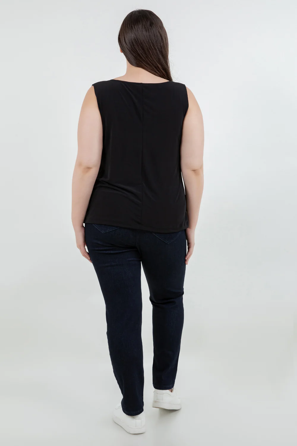 Vikki Vi Jersey Black Tank - Image 4