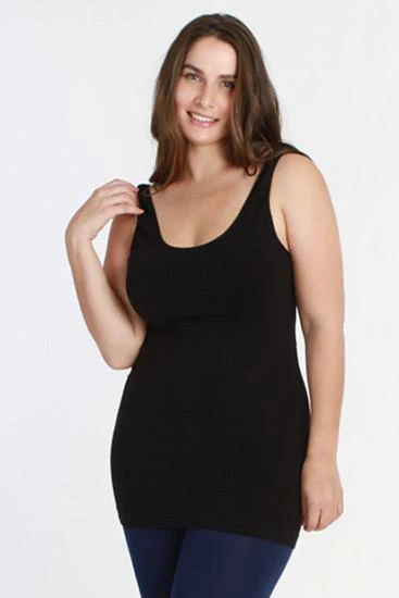 Nikibiki Black Seamless Tank Top - Image 3