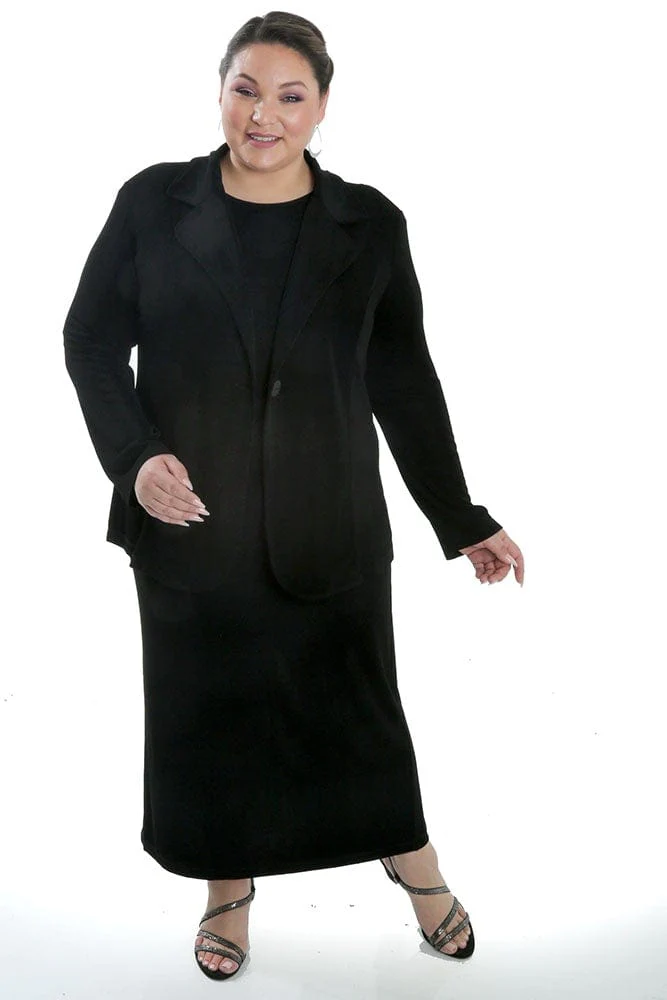 Vikki Vi Classic Black Blazer - Image 11