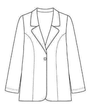 Vikki Vi Classic Black Blazer - Image 12