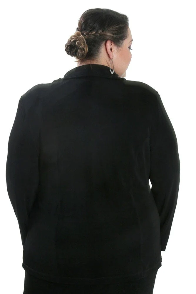 Vikki Vi Classic Black Blazer - Image 9