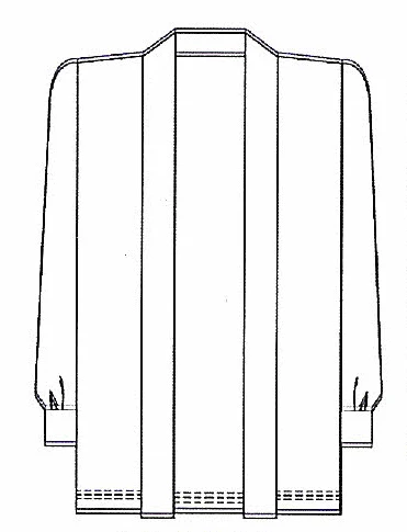 Vikki Vi Classic Black Long Kimono Jacket - Image 6