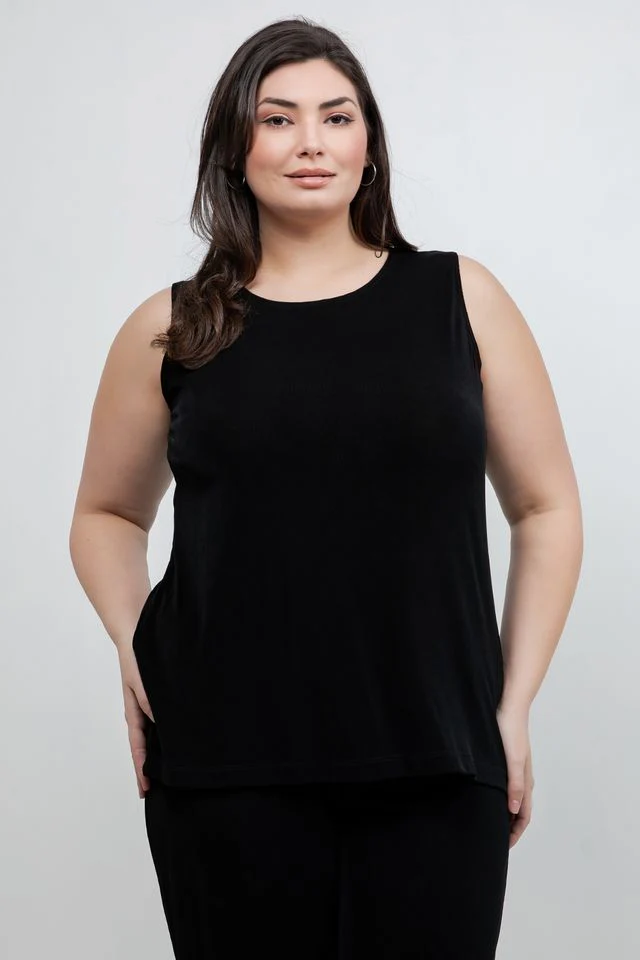 Vikki Vi Classic Black Tank - Image 3