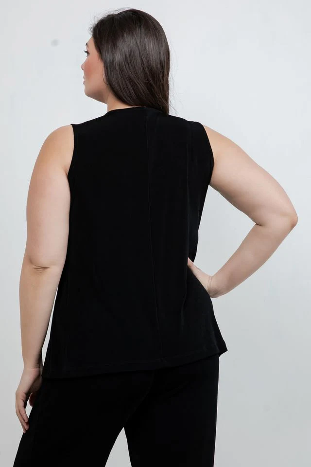 Vikki Vi Classic Black Tank - Image 5