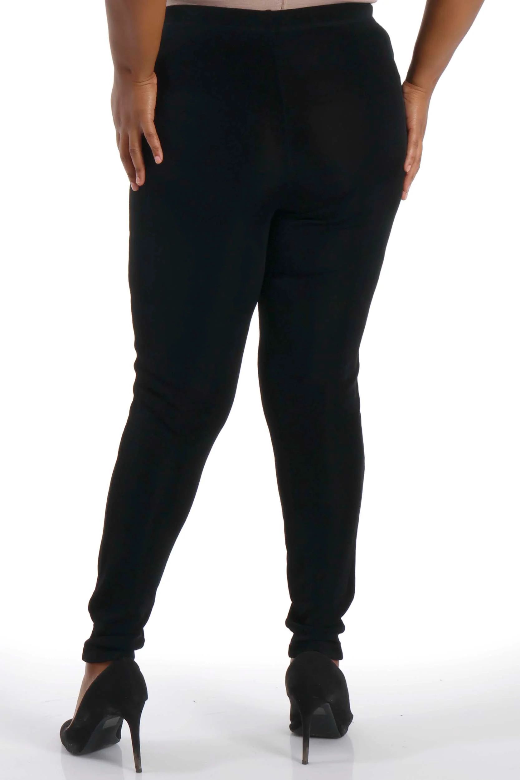 Vikki Vi Classic Black Slim Leg Pant - Image 5