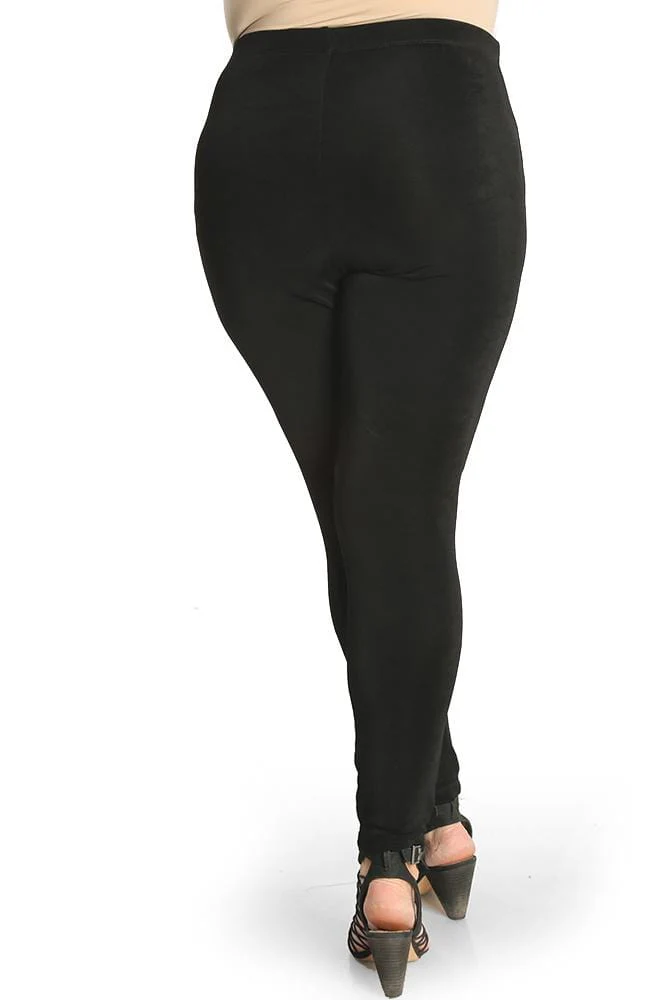 Vikki Vi Classic Black Slim Leg Pant - Image 6
