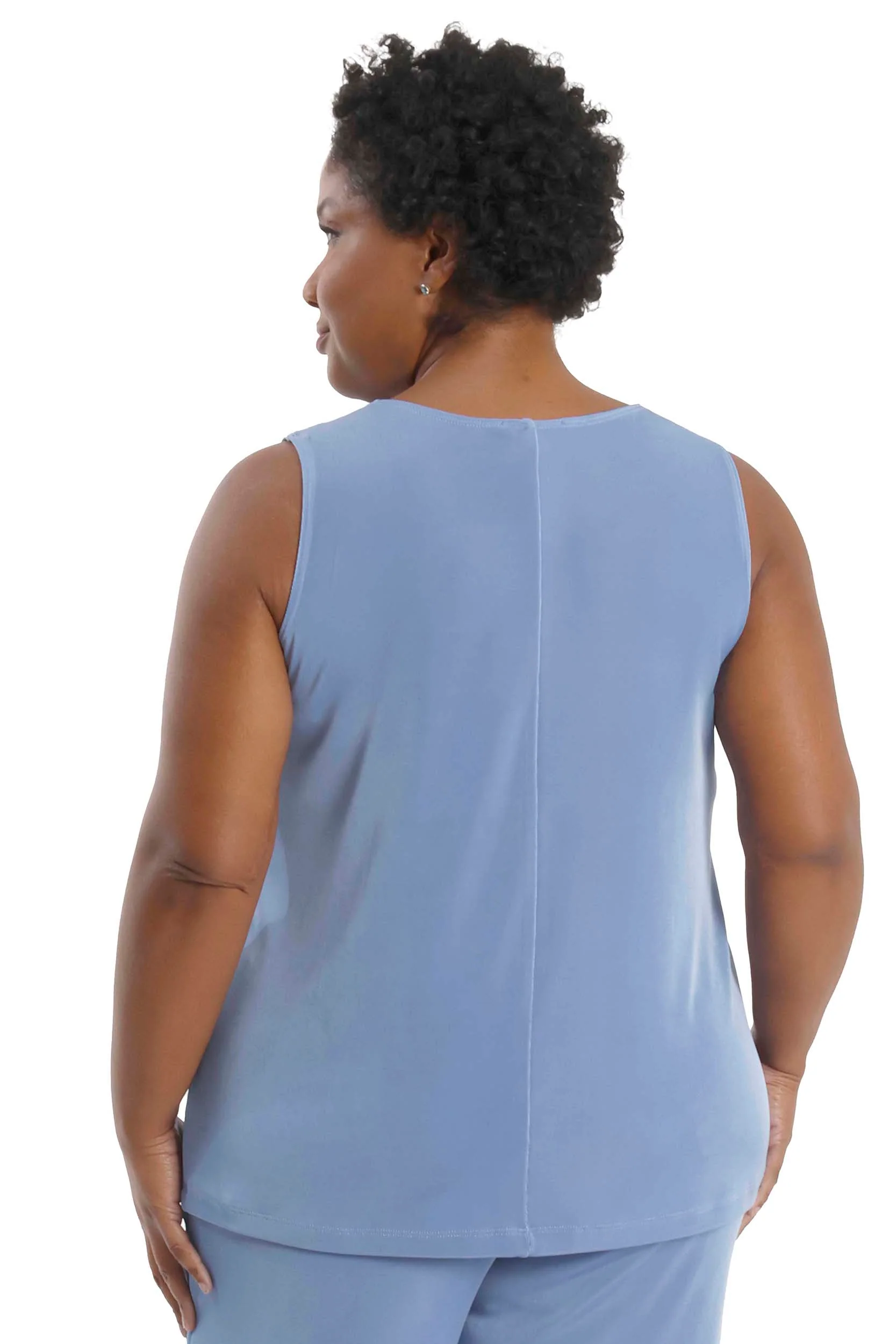 Vikki Vi Classic Powder Blue Tank - Image 5