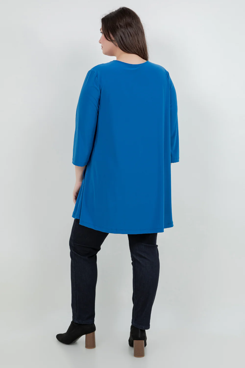 Vikki Vi Jersey Azure Pocket Swing Tunic - Image 7