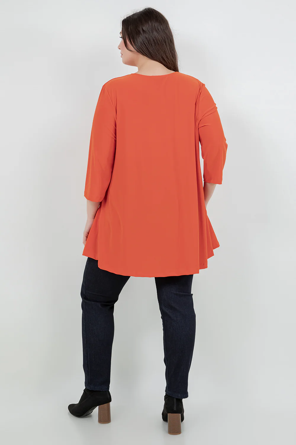 Vikki Vi Jersey Persimmon Pocket Swing Tunic - Image 5